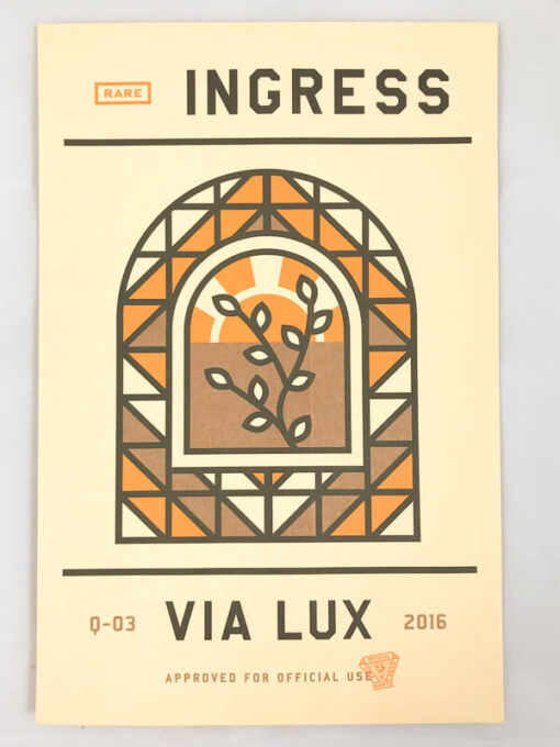 NIA Official - Via Lux Rare Envelope