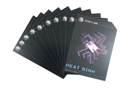 NIA Official - Heat Sink Mod card + 9 random player made cards