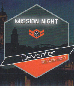 Mission Night Deventer - Sticker