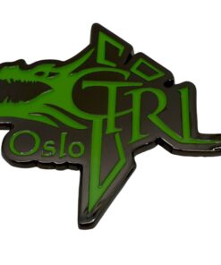 CTRL Oslo Dragonhead - Glow in the dark Pin