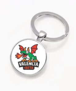 +Beta Valencia Keychain